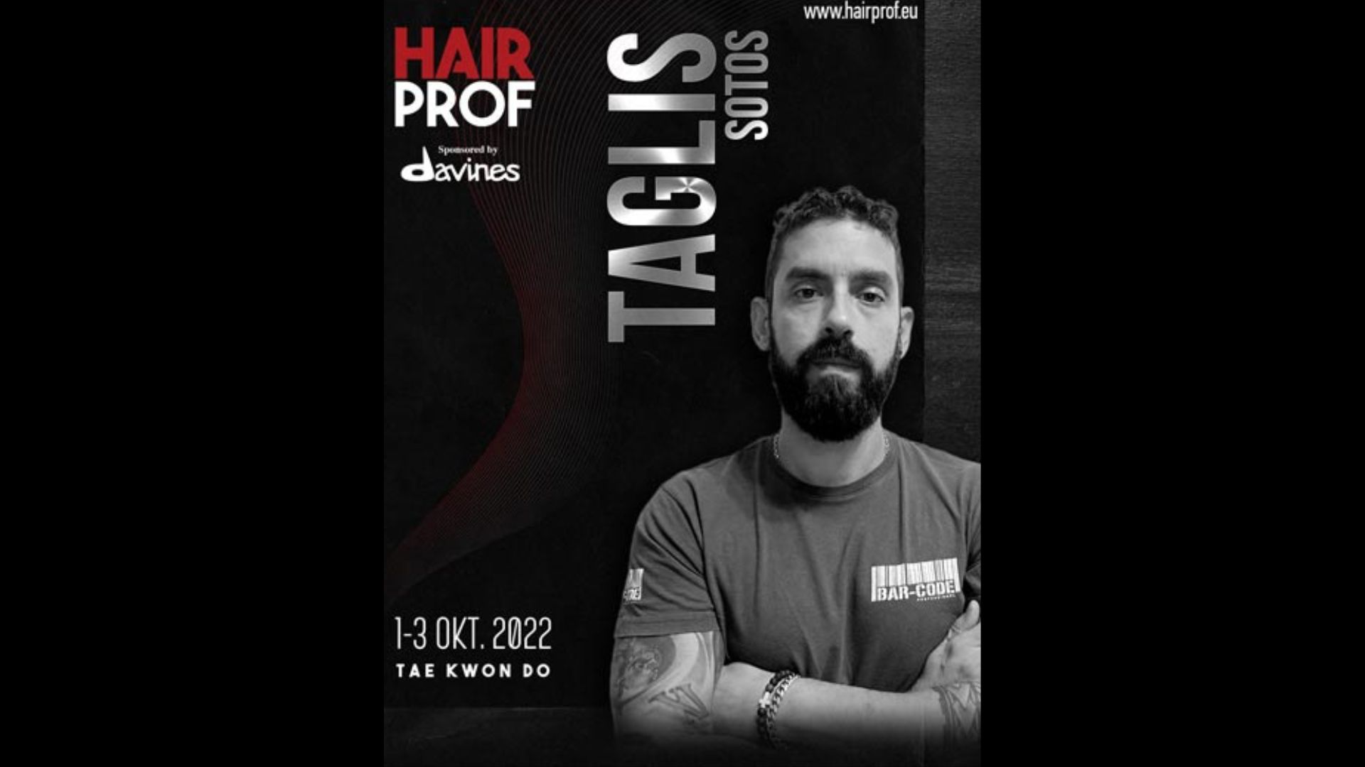 Ο Σωτήρης Ταγκλής στη Hairprof 2022