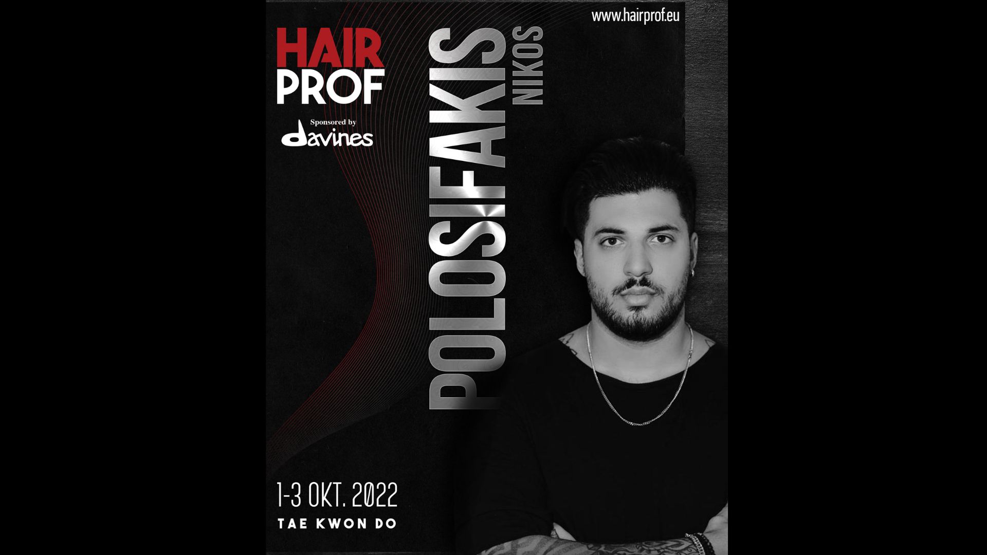 Ο Νίκος Πολοσυφάκης στη Hairprof 2022