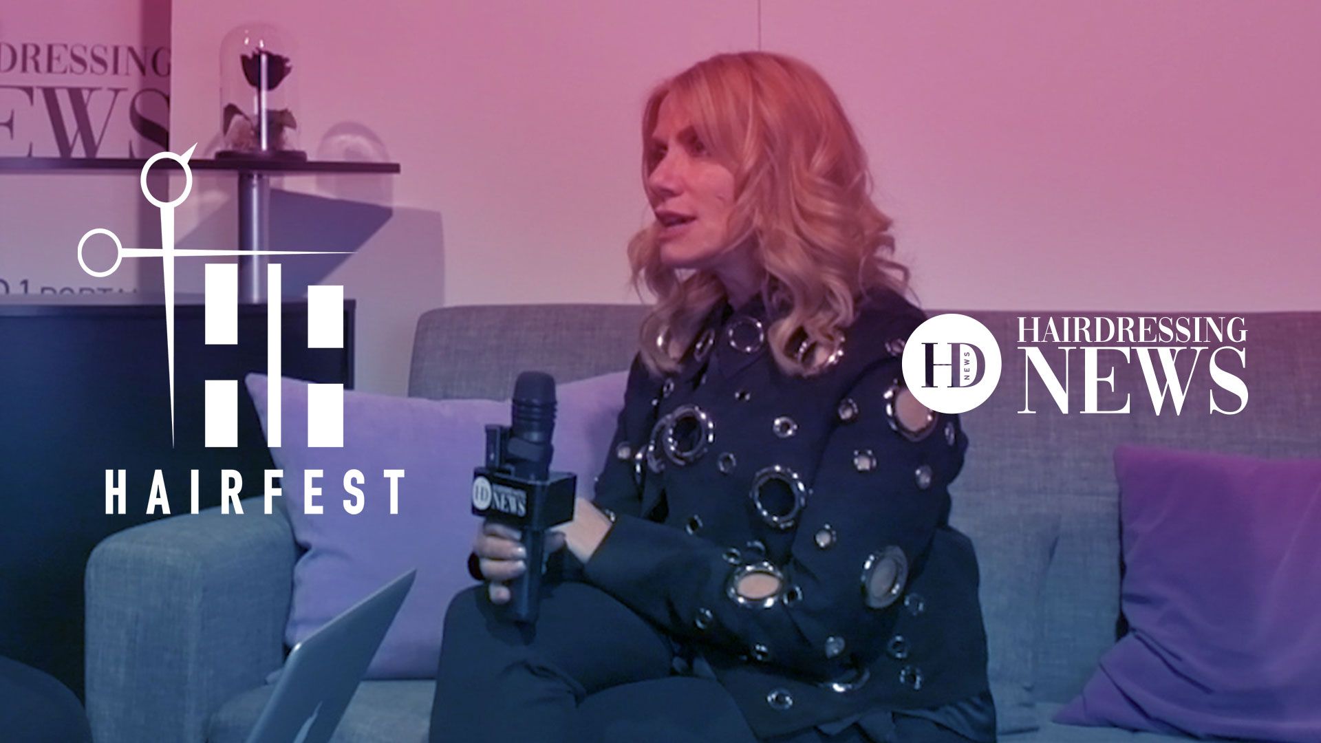 Η Kathie Mihas στο HAIRFEST EXPERIENCE