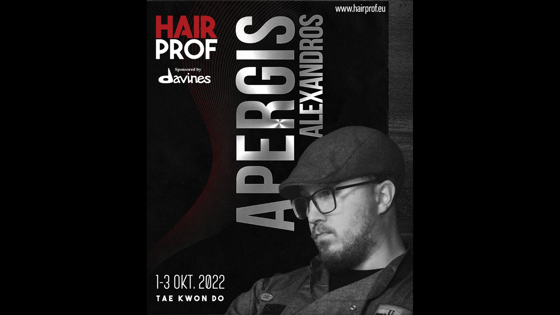 Ο Αλέξανδρος Απέργης στη Hairprof 2022
