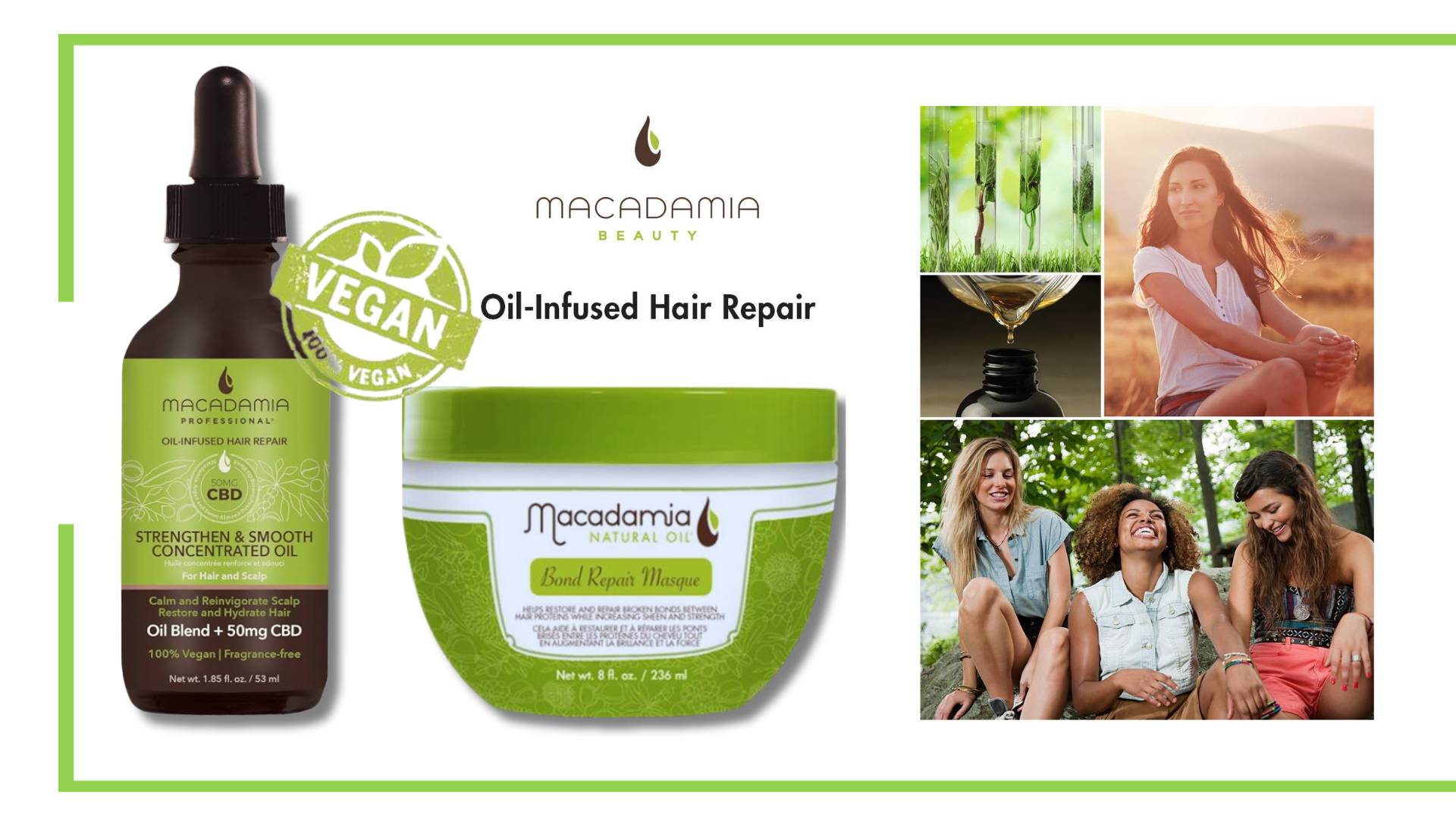 Ξεκλειδώνοντας τα οφέλη της Macadamia Natural Oil Bond Repair Masque και Strengthen & Smooth Concentrated Oil