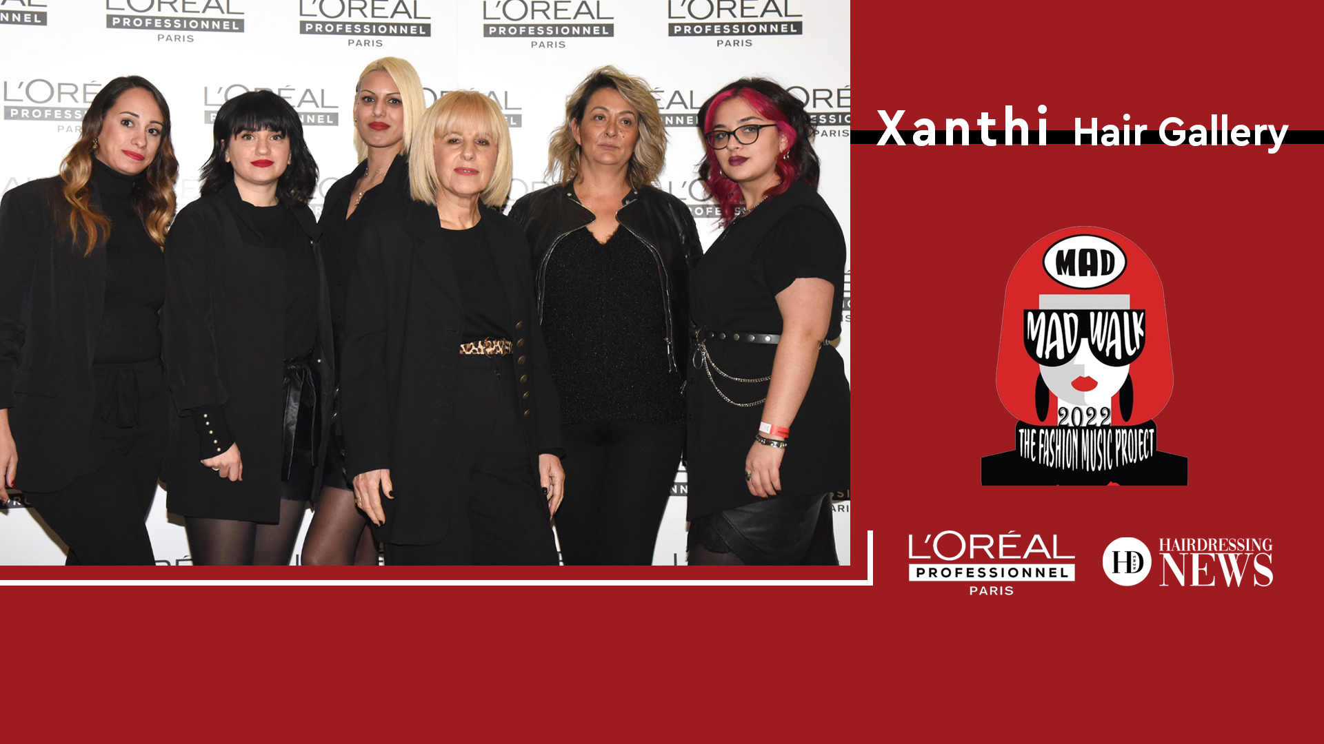 Τα κομμωτήρια Xanthi Hair Gallery στα Madwalk 2022