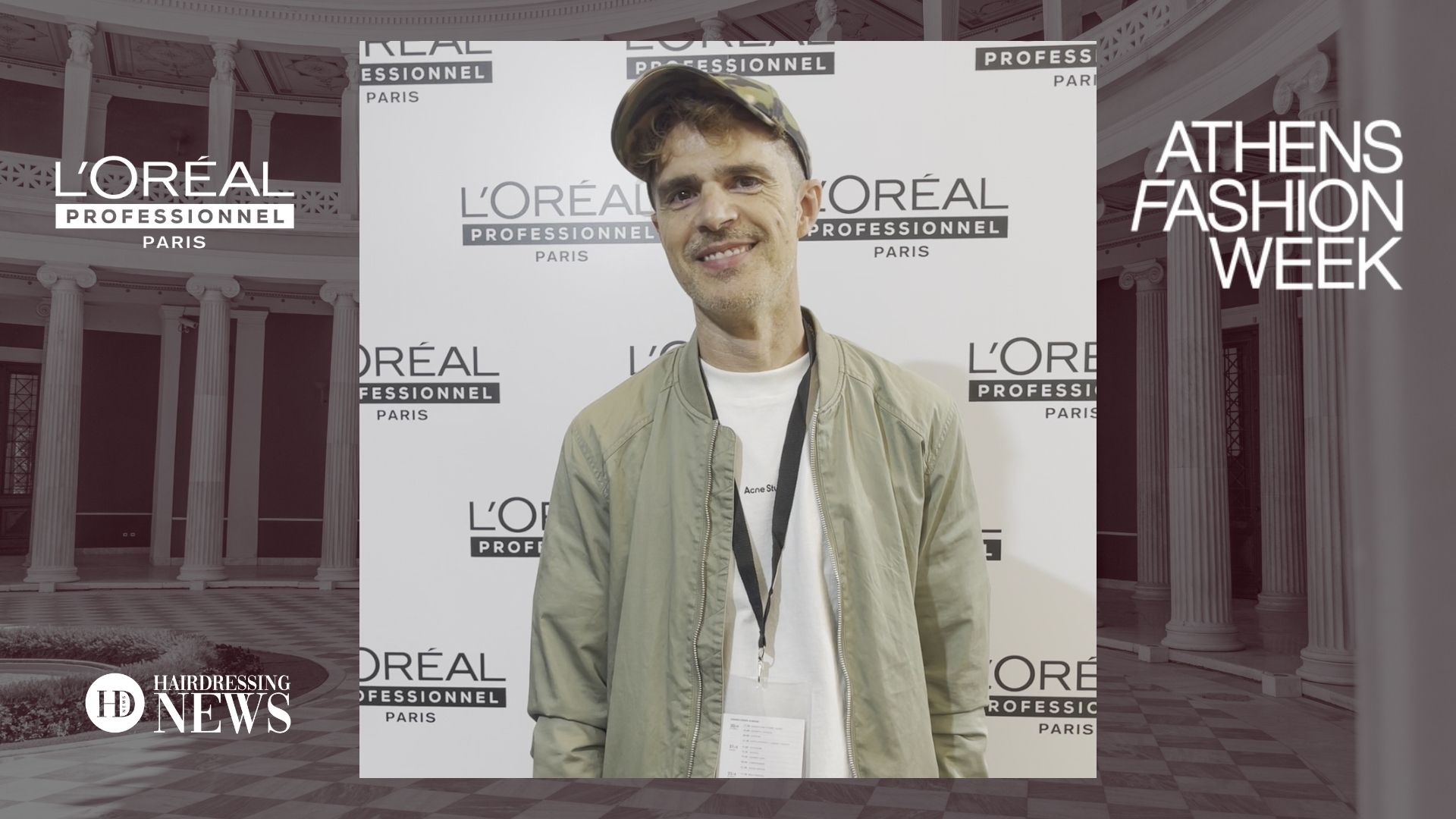 To κομμωτήριο Sadhu στο Athens Fashion Week με την L’Oréal Professionnel