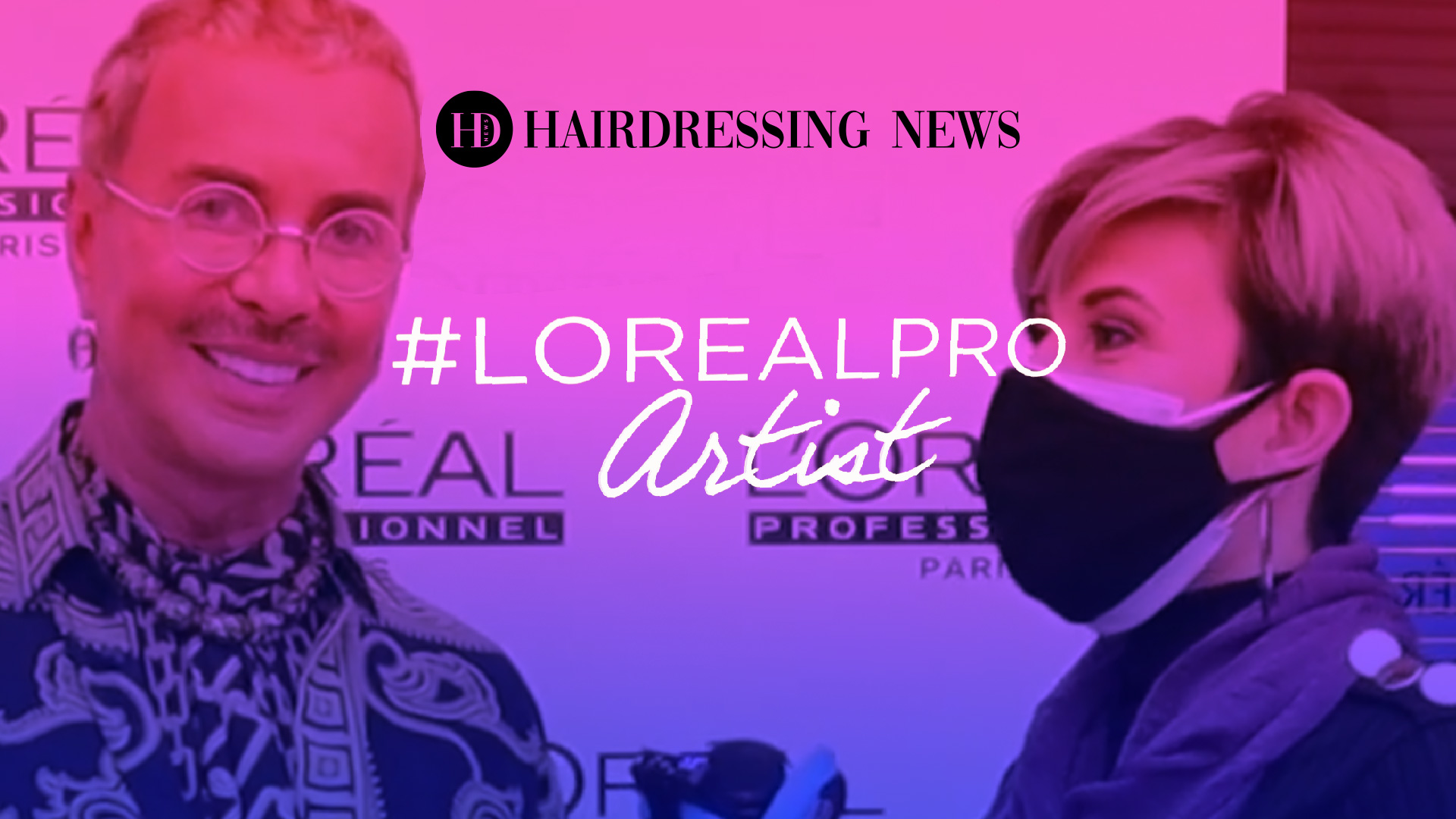 Λάκης Γαβαλάς-Κριτική επιτροπή της L’Oréal Pro Artists Audition.