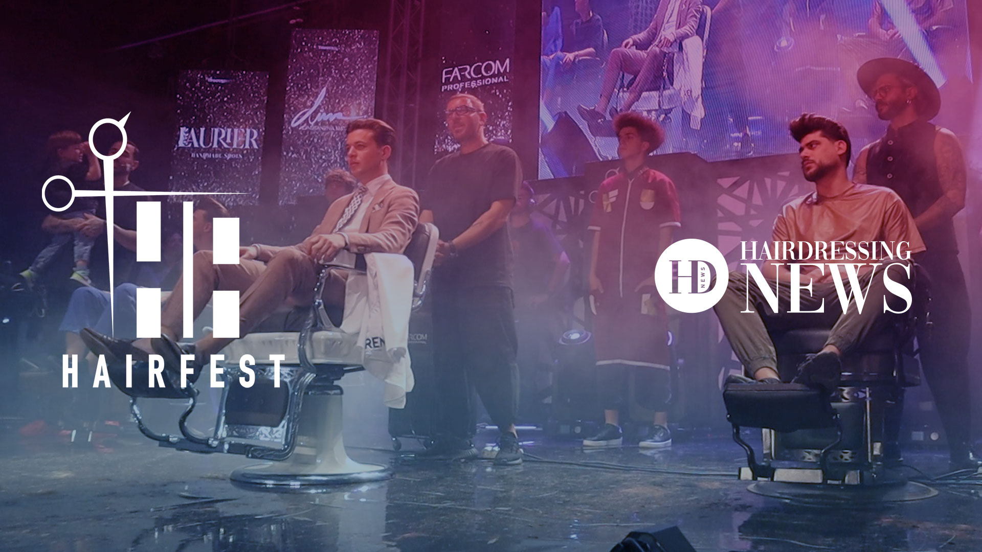 Τσαρούχας, Καργάκης, Μαρτίνος στο HAIRFEST