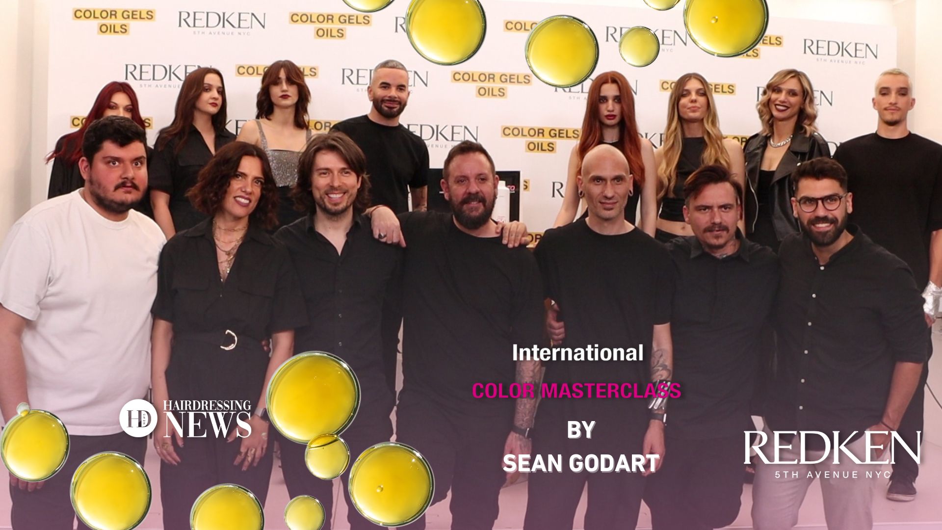 Redken International Color & Cut Masterclass με τα νέα Color Gels Oils