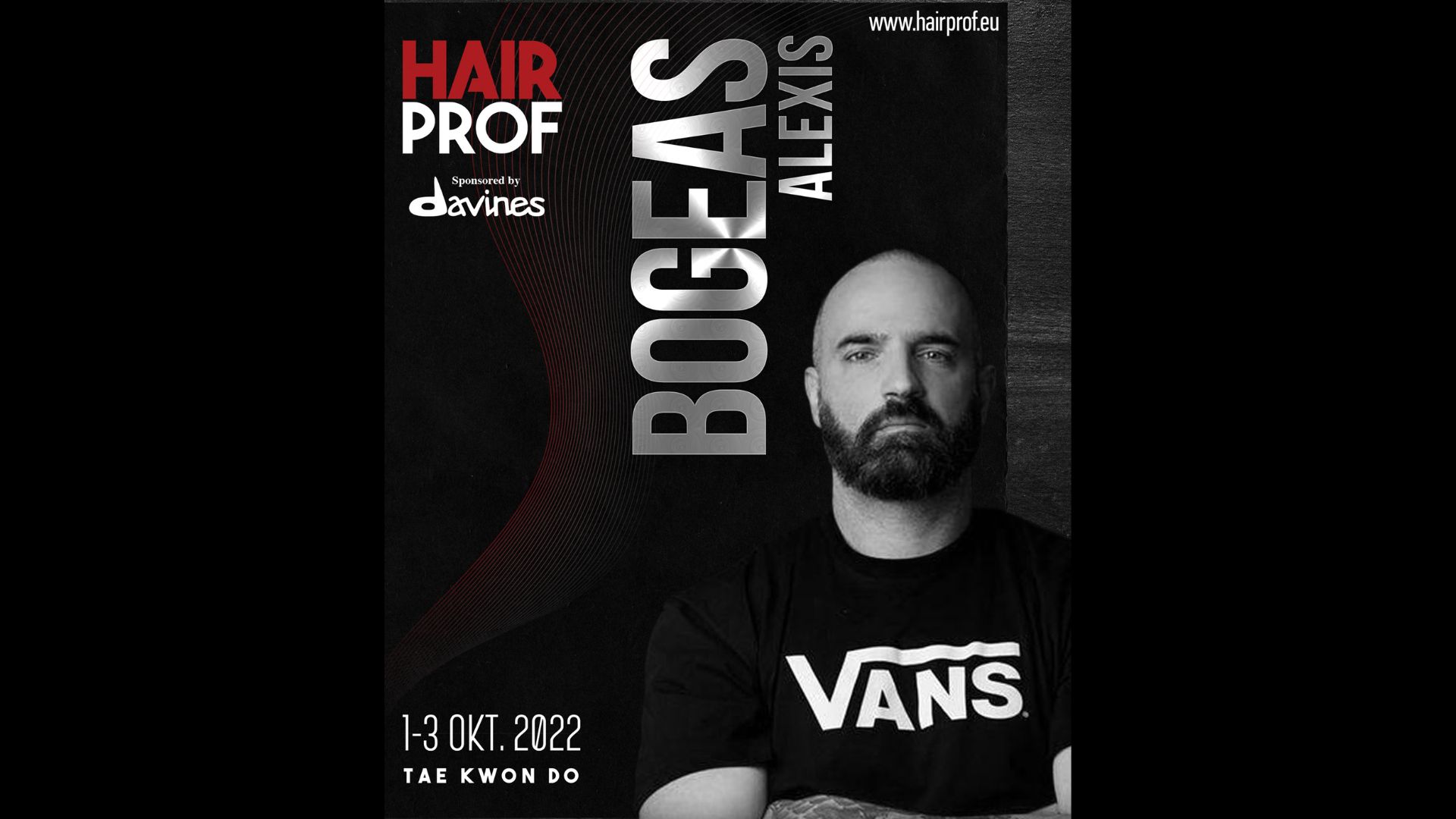 Ο Αλέξης Μπογέας στη Hairprof 2022