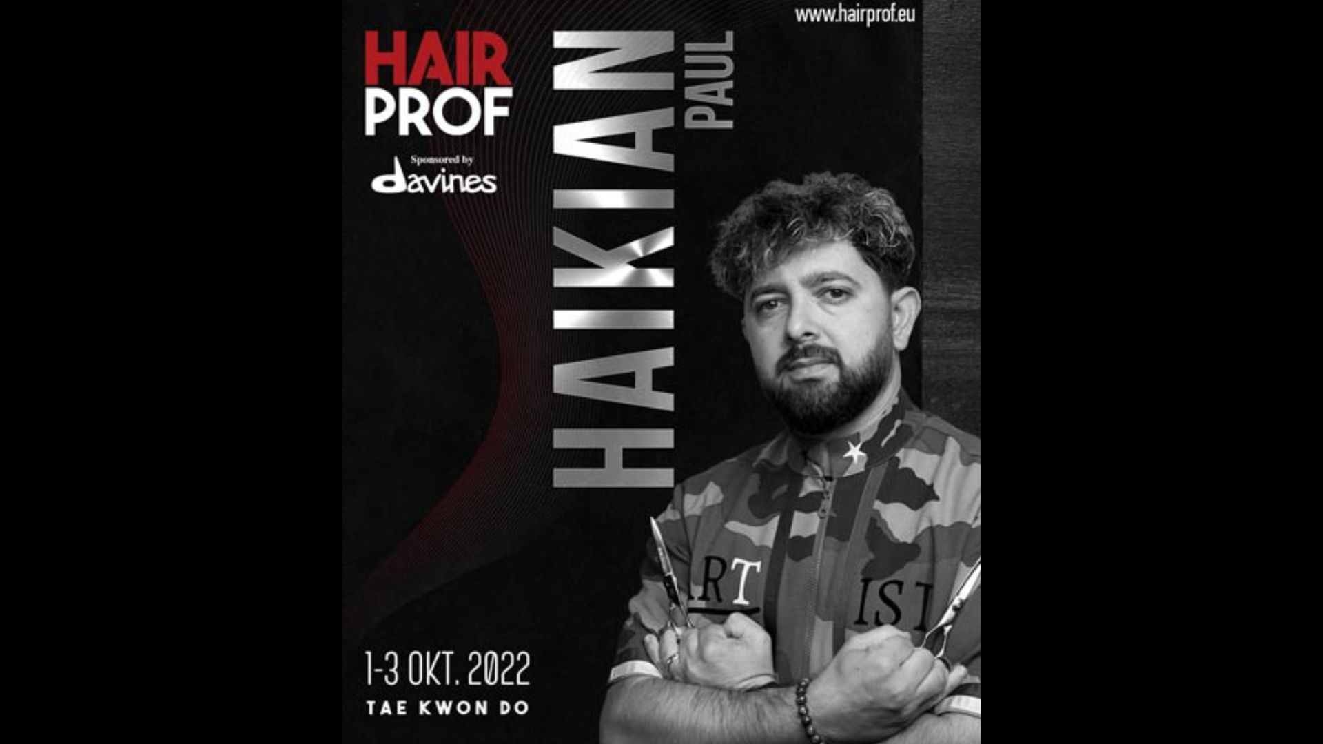 Ο Paul Haikian στη Hairprof 2022