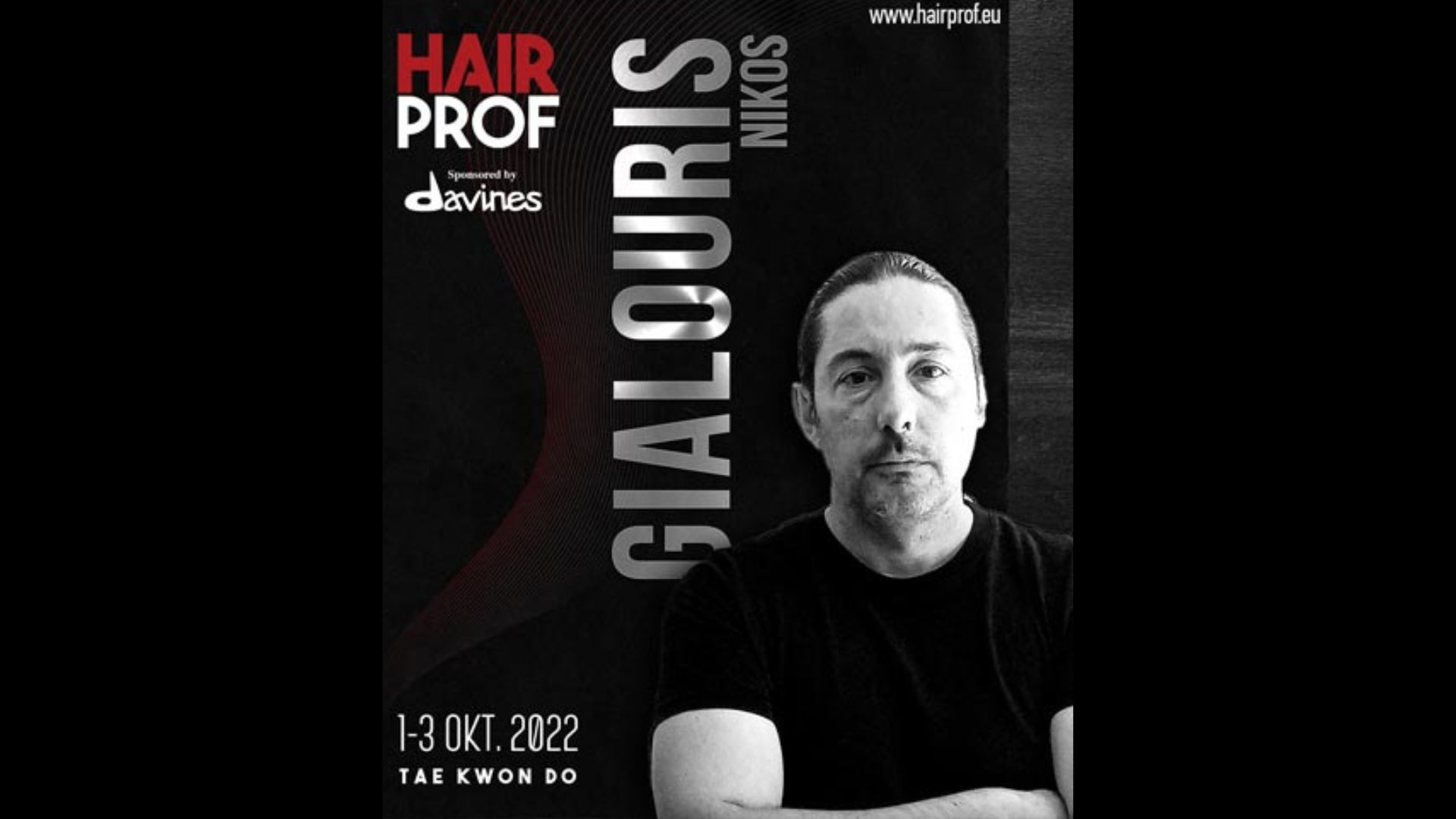 Ο Νίκος Γιαλούρης στη Hairprof 2022