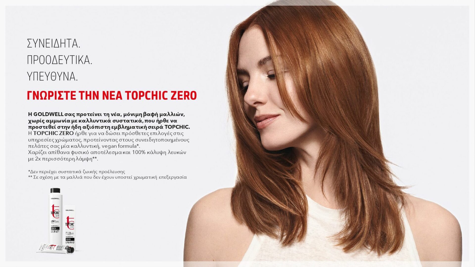 GOLDWELL presents TOPCHIC ZERO