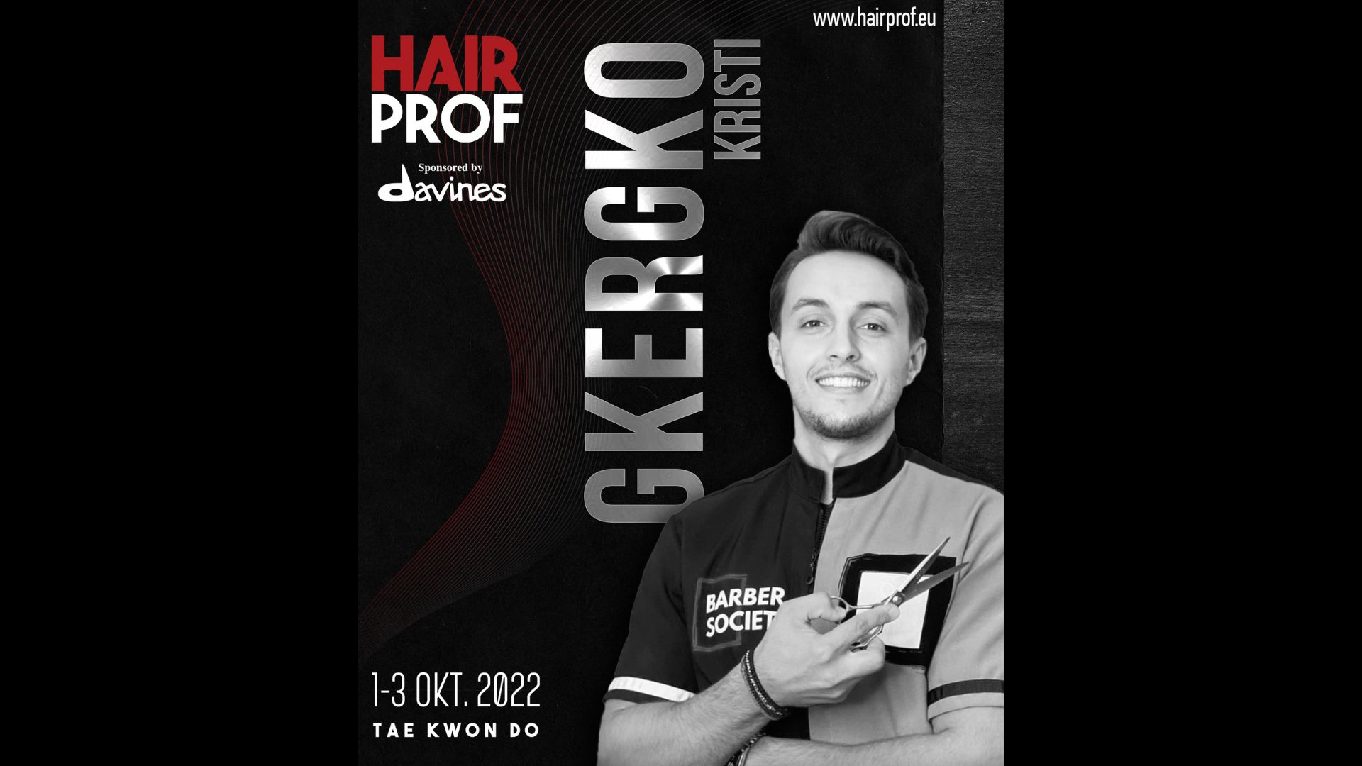 Ο Kristi Gkergko στη Hairprof 2022