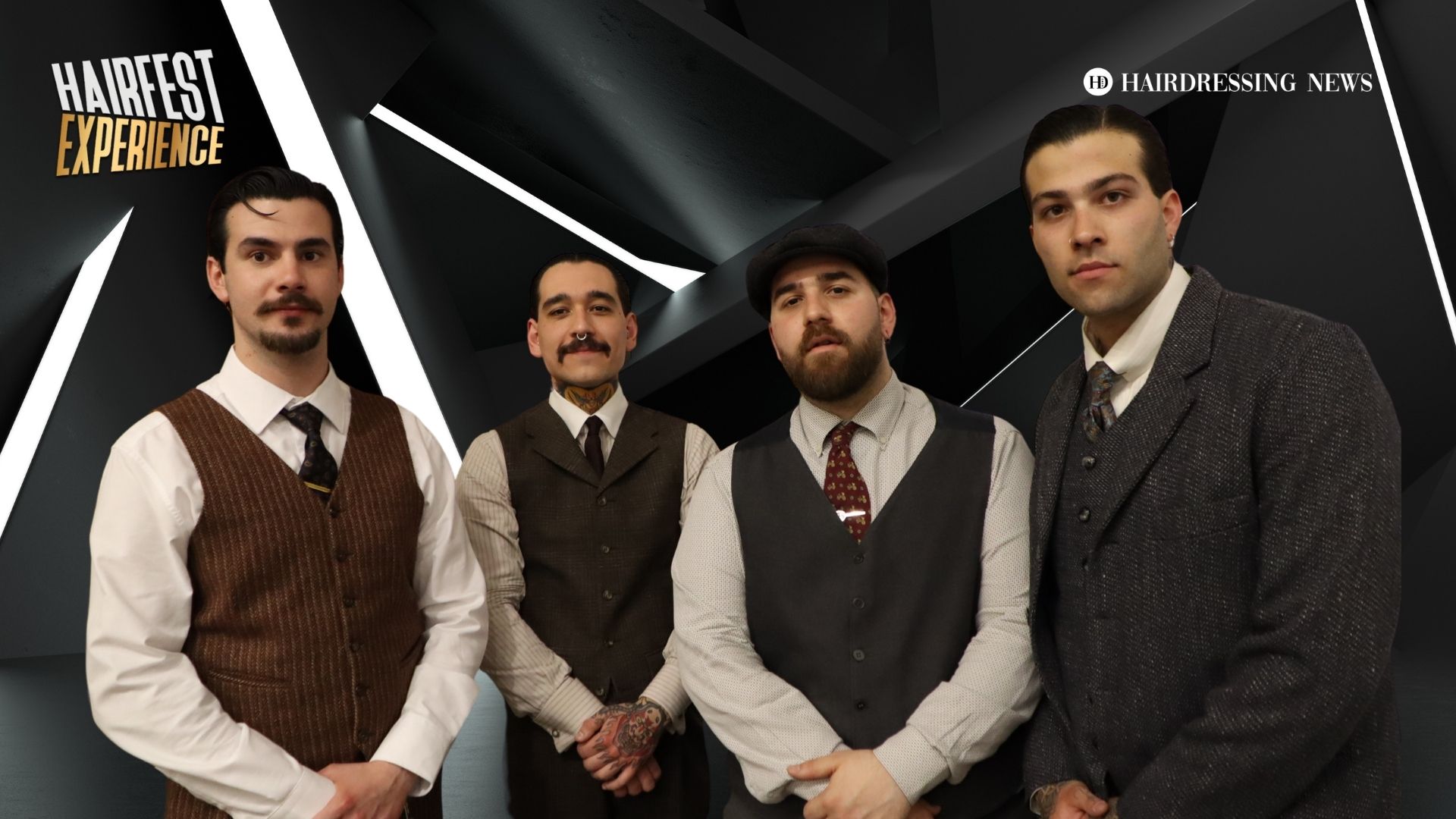 O Βασίλης Σεραφετινίδης στο stage του HAIRFEST EXPERIENCE 2024