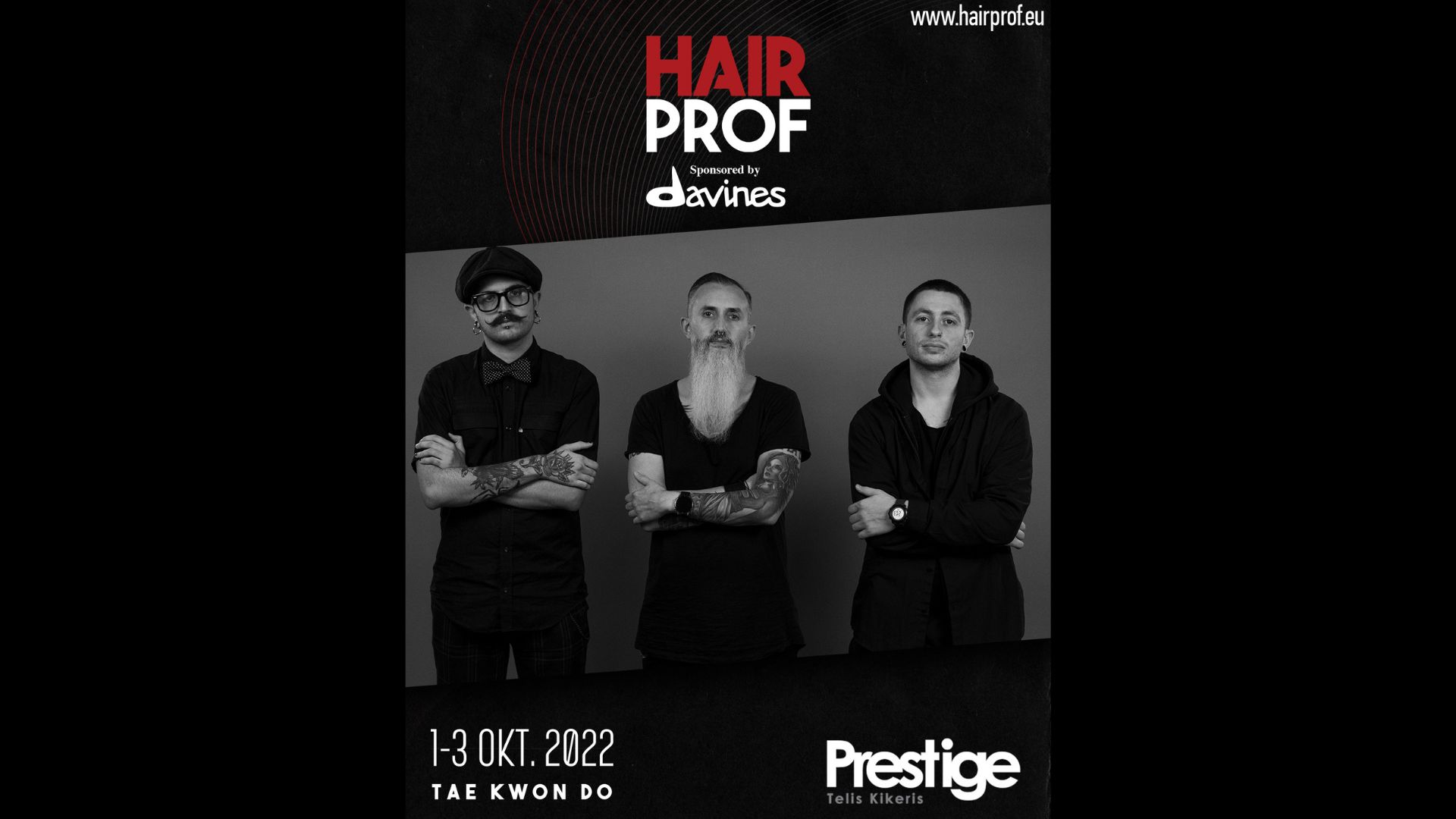 Οι Prestige (barber group) στη Haiprof 2022