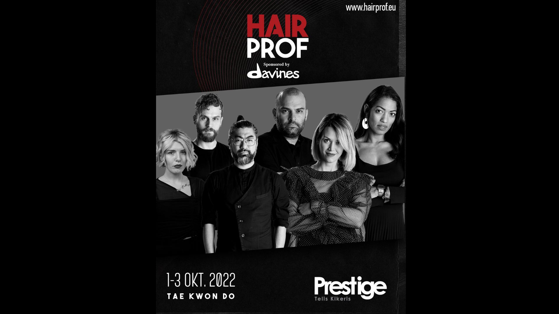 Οι Prestige (hairdressing group) στη Hairprof 2022