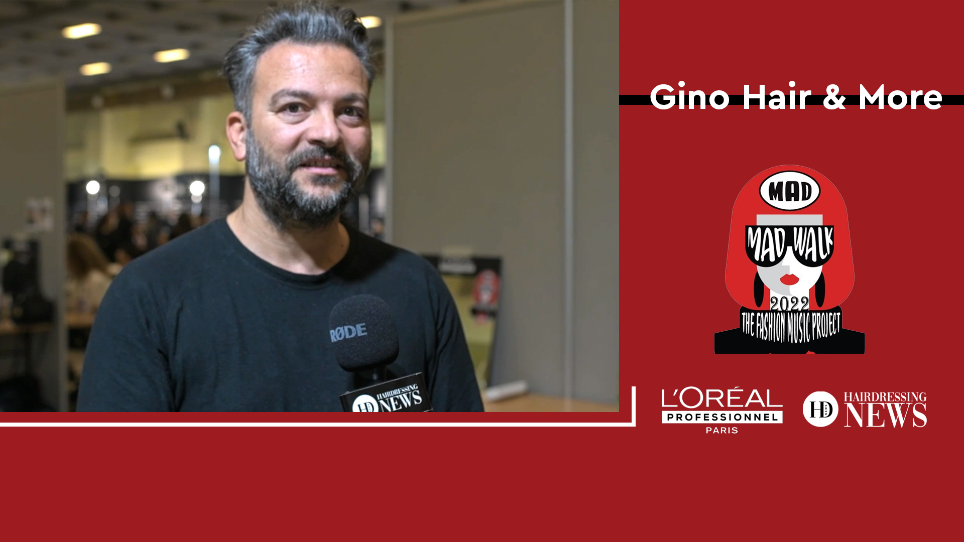 Τα κομμωτήρια Gino στα Madwalk 2022