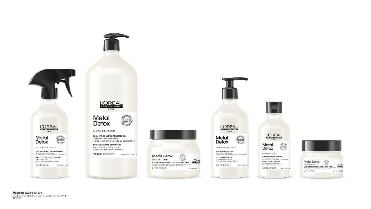 Metal Detox-Επαναστατική καινοτομία για βαφή, balayage, ντεκαπάζ.