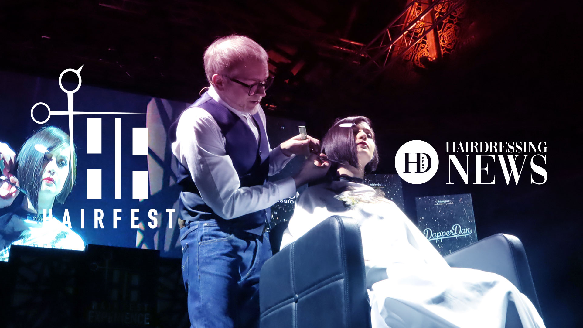 Dove Palmer at HAIRFEST EXPERIENCE