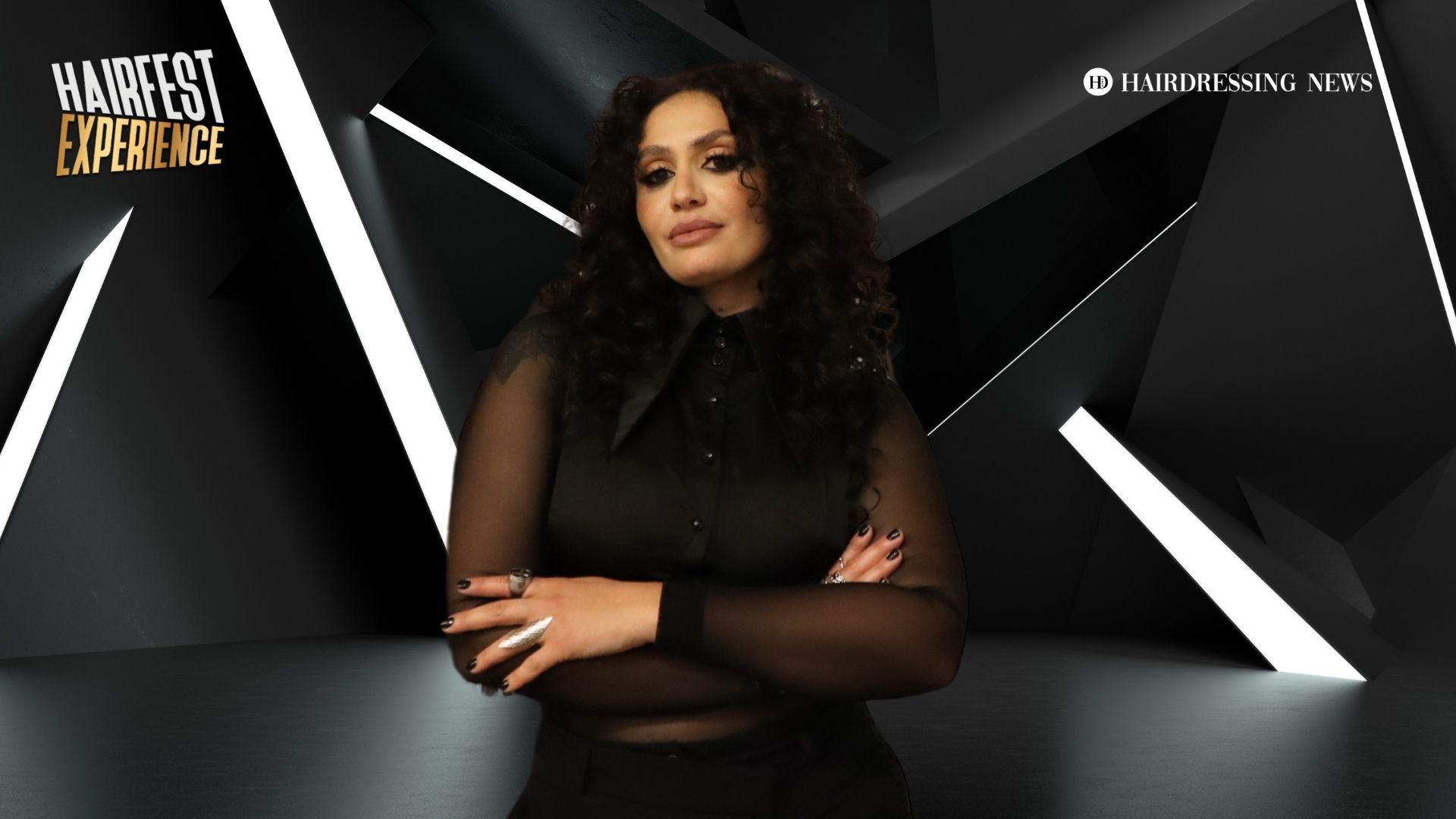 Η Tekira στο stage του Hairfest Experience 2024