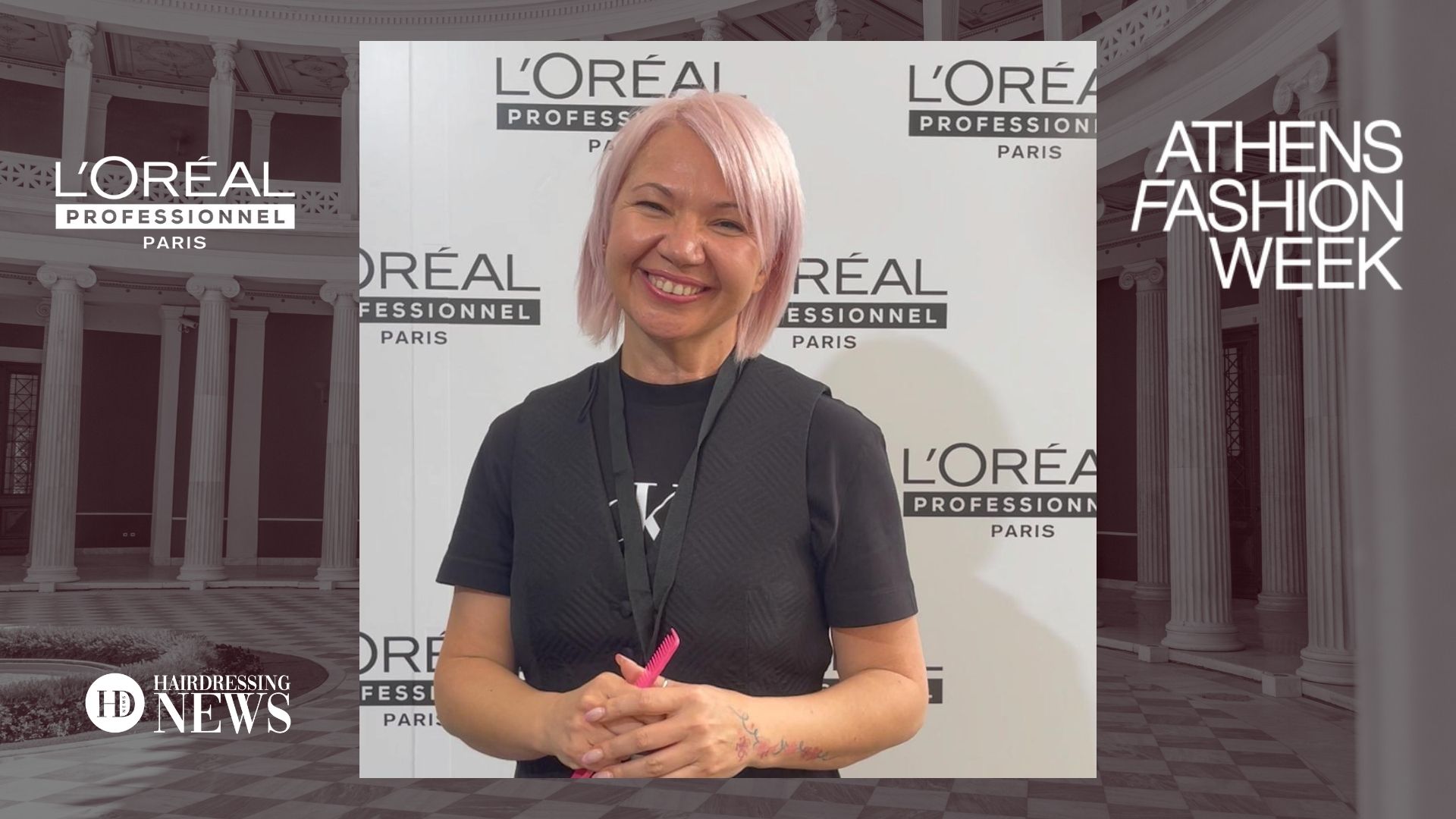 Οι L’Oréal Pro Artists στο Athens Fashion Week με την L’Oréal Professionnel