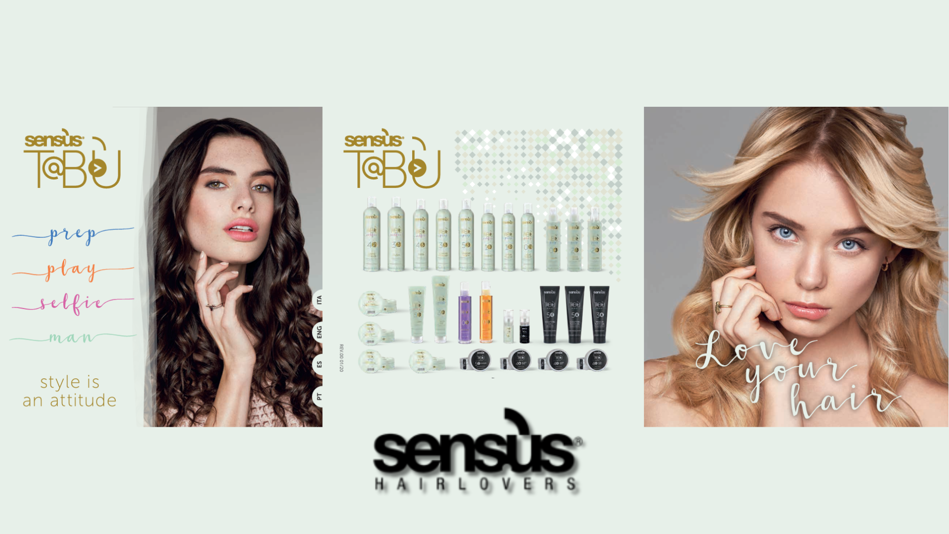 Hair Styling with T@BU by Sensus