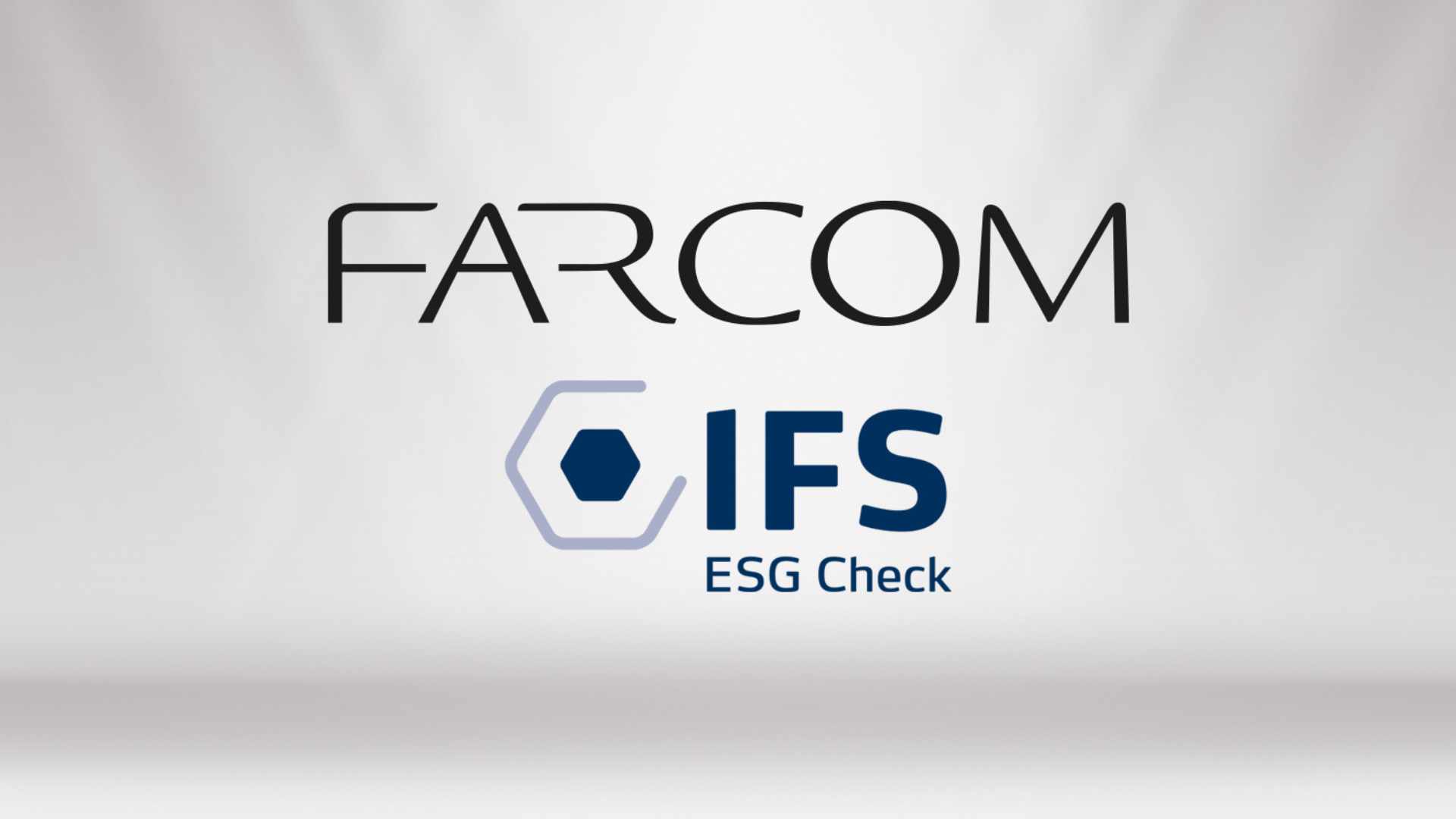 Η FARCOM ΠΙΣΤΟΠΟΙΗΘΗΚΕ ΜΕ ΤΟ ΠΡΟΤΥΠΟ IFS ESG CHECK