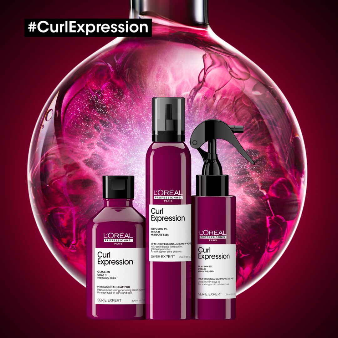 New CURL EXPRESSION range from L'OREAL PROFESSIONNEL