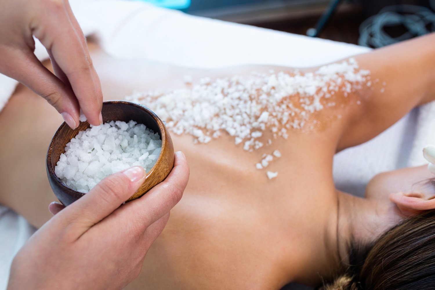 DIY beauty boxes based on sea salt