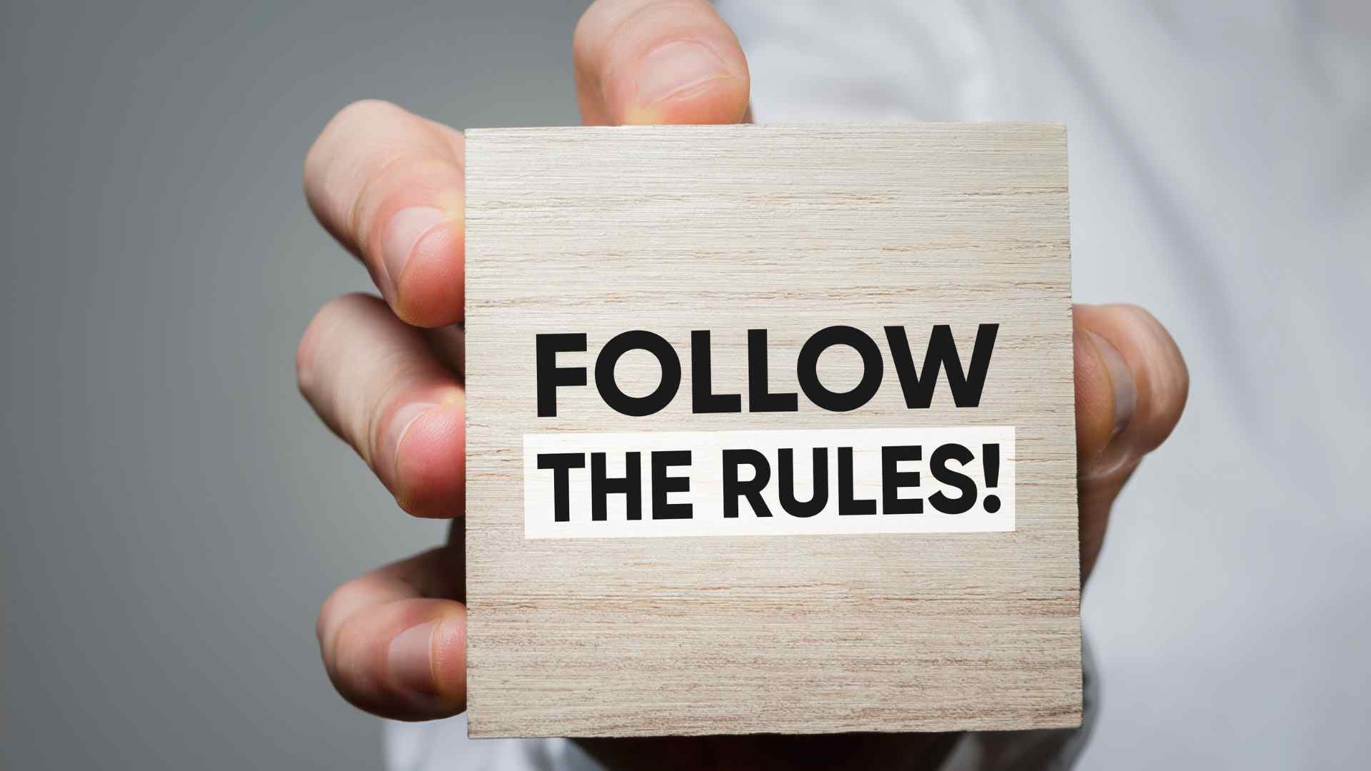 How do I get my team to follow the rules of the salon?