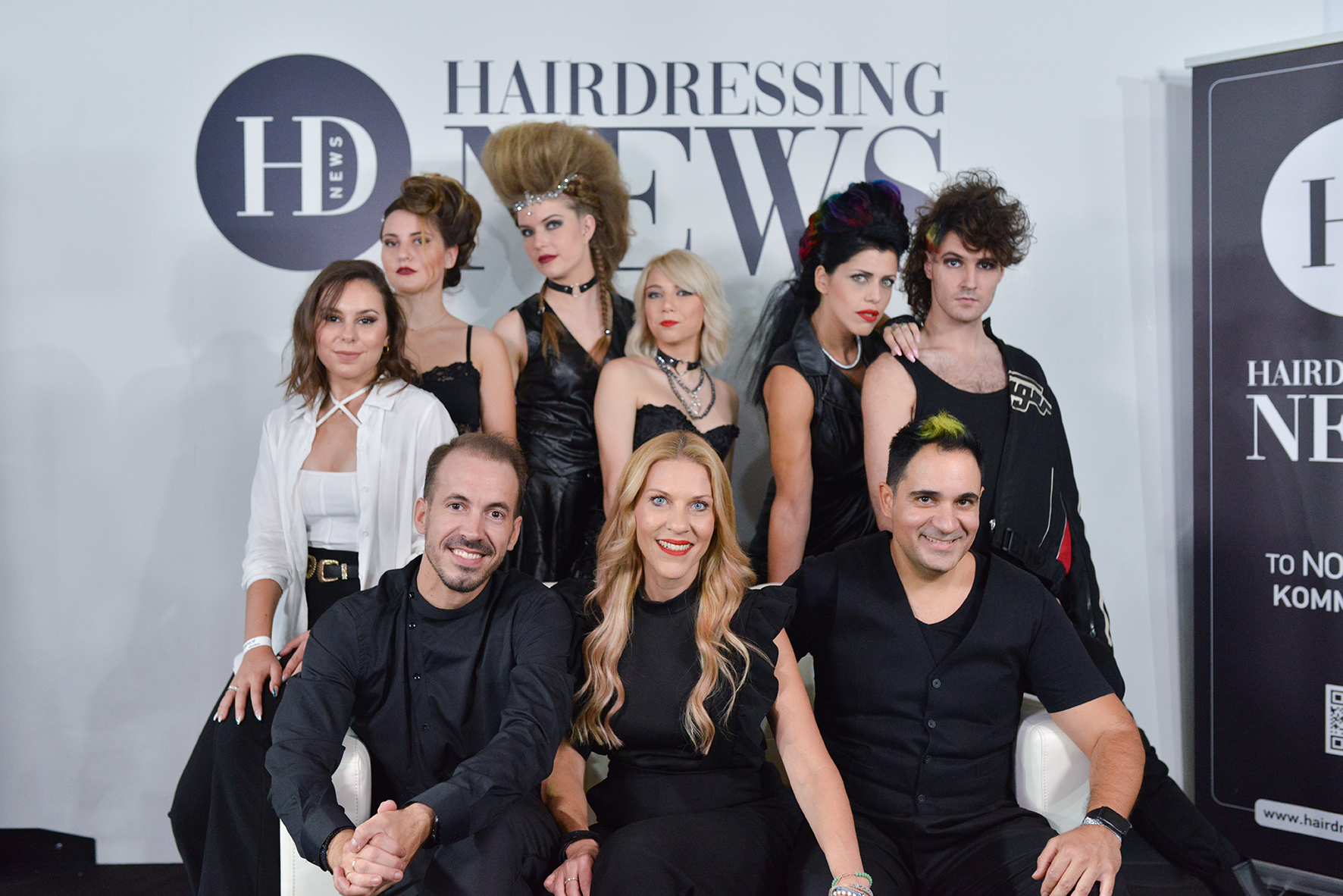 The Hairdressing News team in the renewed Hairprof 2022