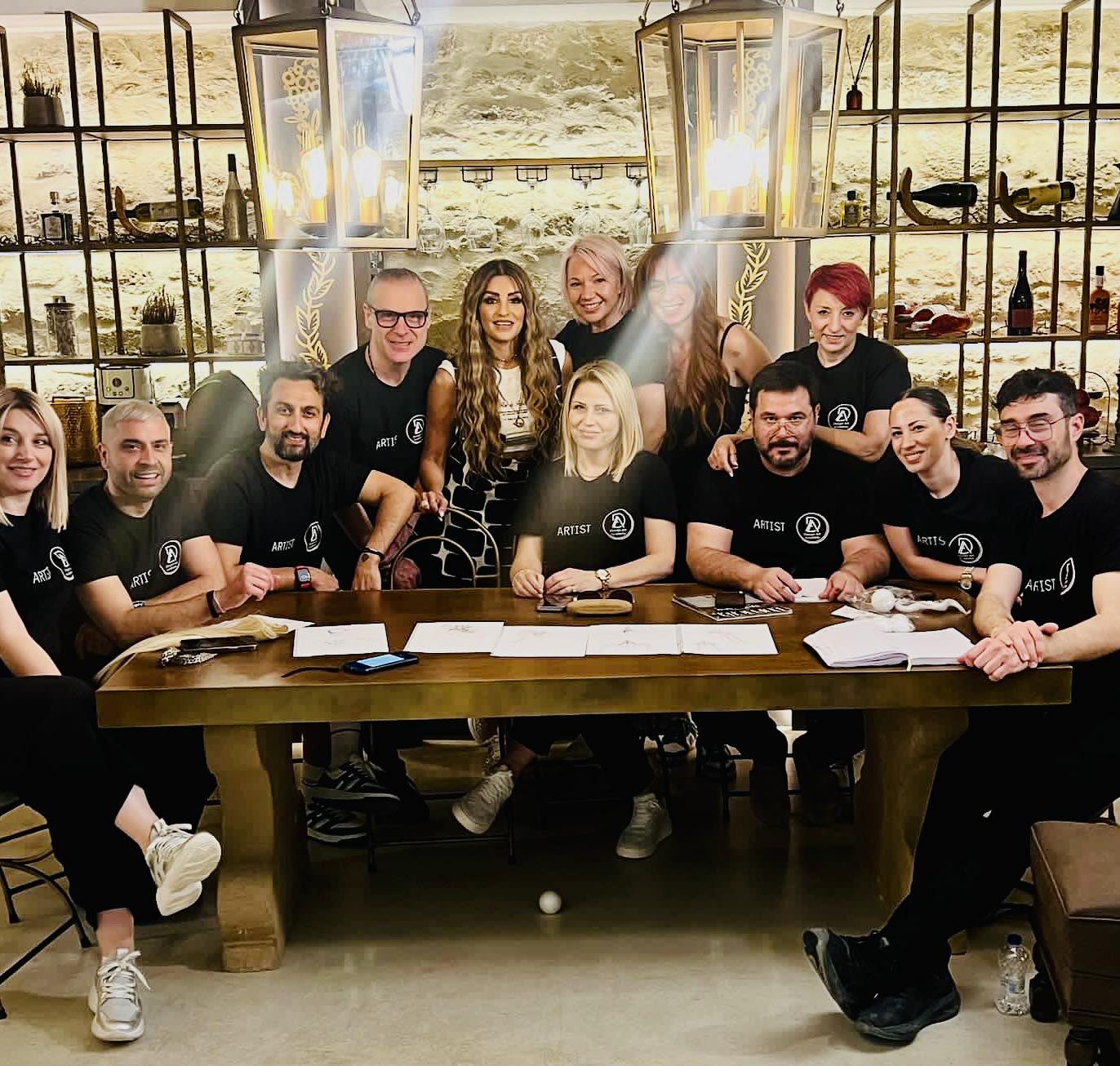 Προετοιμασία για show!