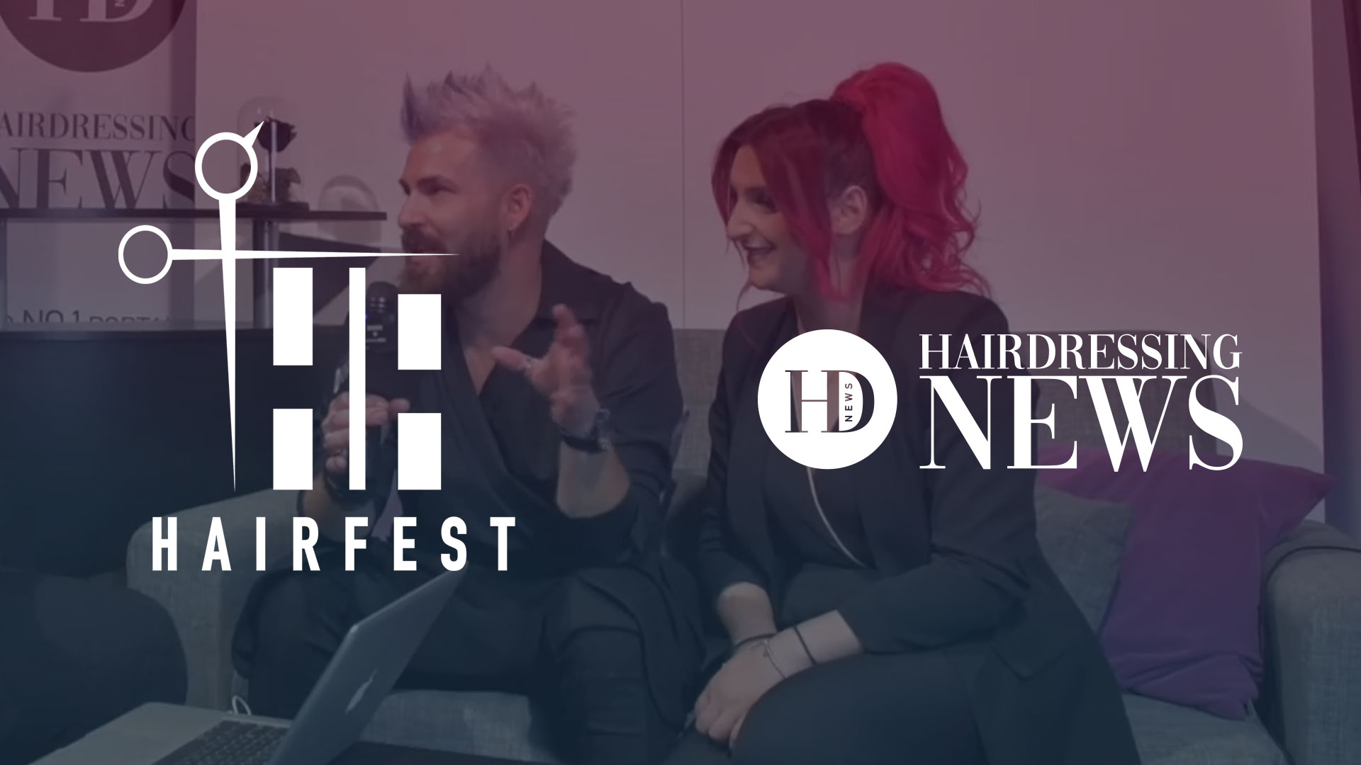 Σάκης Γιαννούλας και Oρνέλα Νάσιου στο HAIRFEST EXPERIENCE
