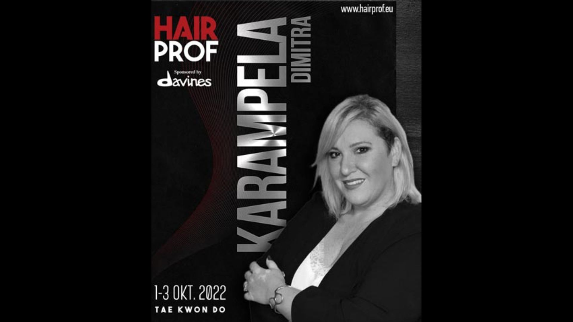 Η Δήμητρα Καράμπελα στη Hairprof 2022
