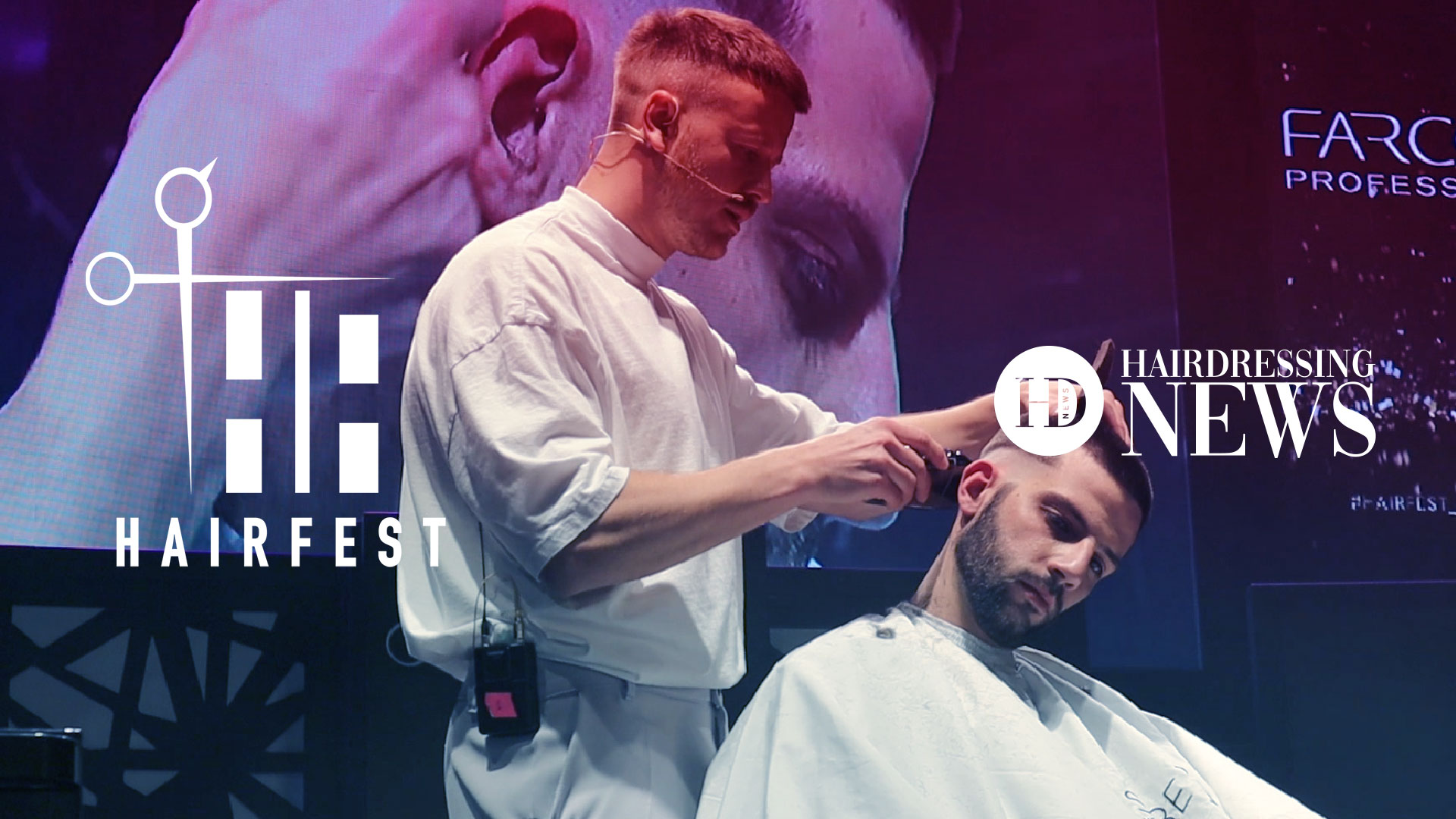 Ο Josh Lamonaca στο HAIRFEST EXPERIENCE
