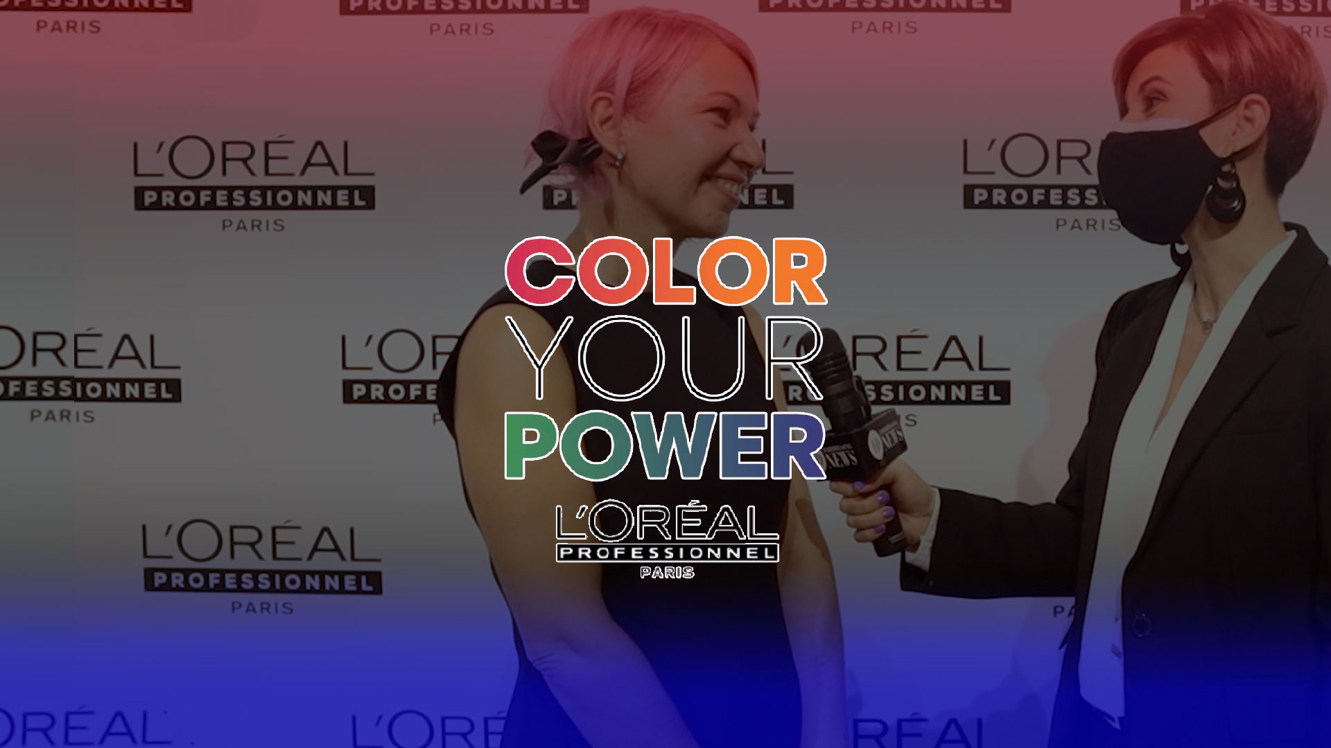 Η Μαρία Δρετάκη στο Color Your Power Masterclass by L’Oreal Professionnel Paris