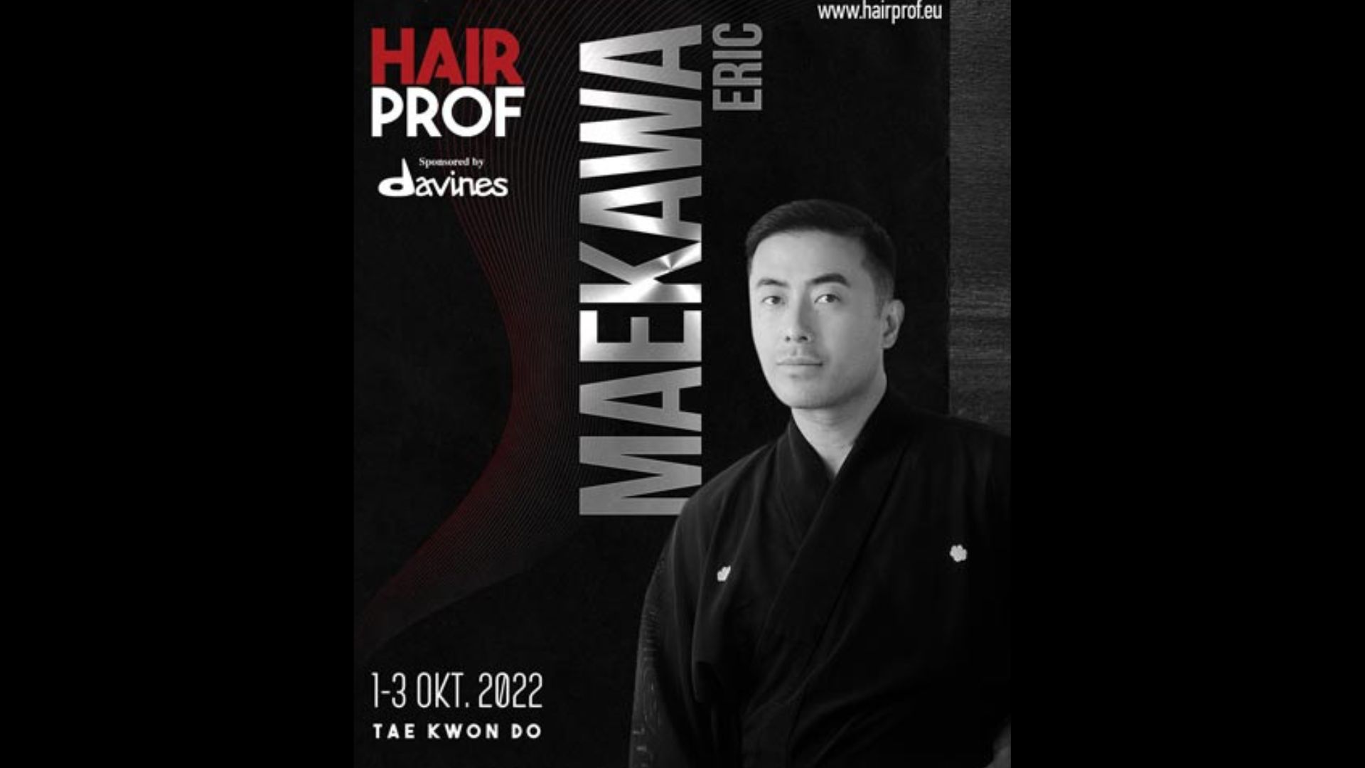 Ο Eric Maekawa στη Hairprof 2022