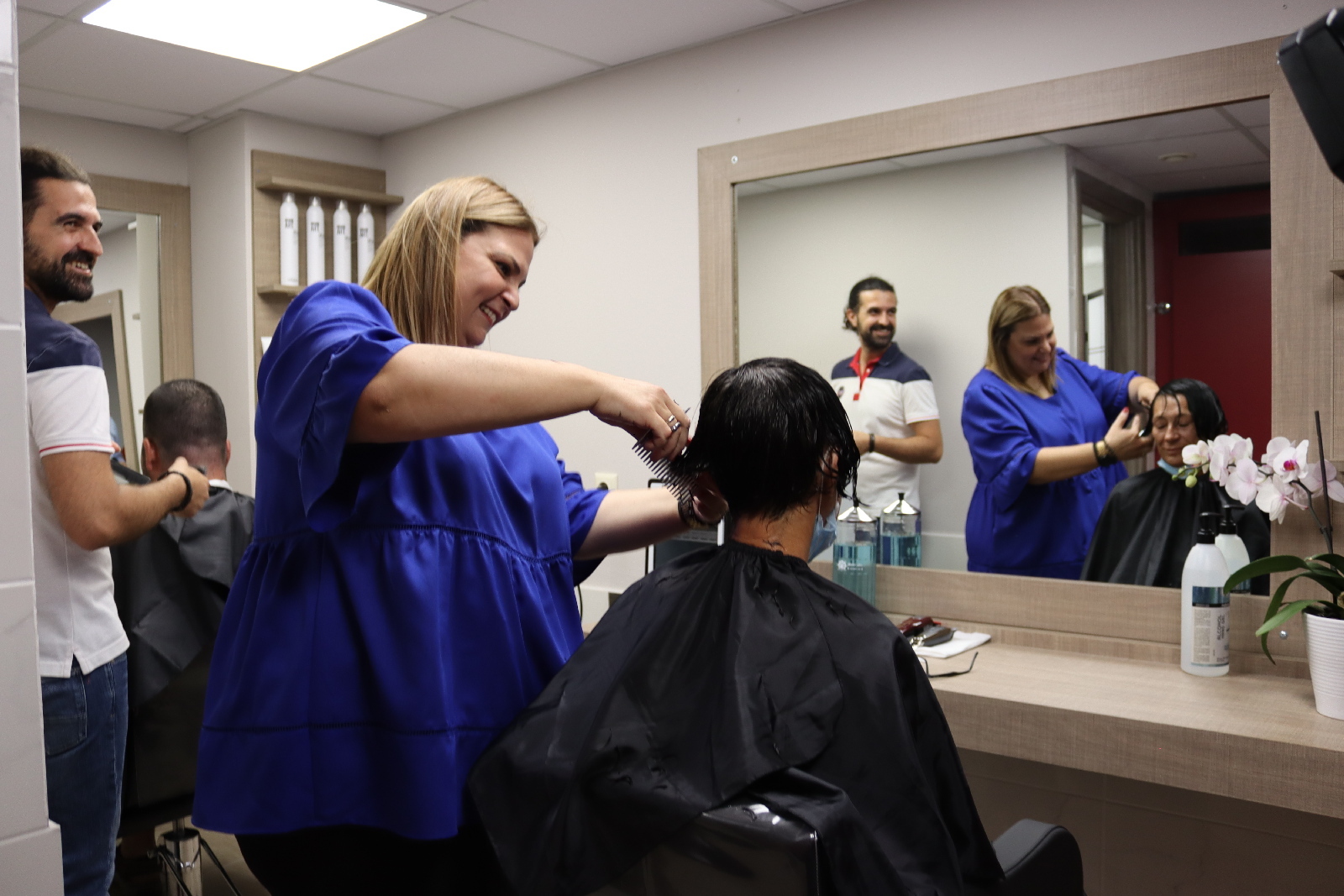L'ORÉAL PROFESSIONAL supports the "social salon" of the Municipality of Chania
