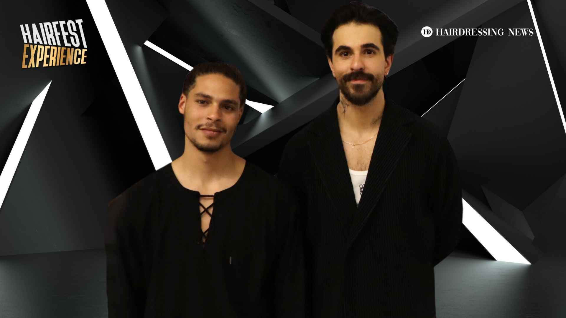 Ο Alexi Michael στο stage του HAIRFEST EXPERIENCE 2024