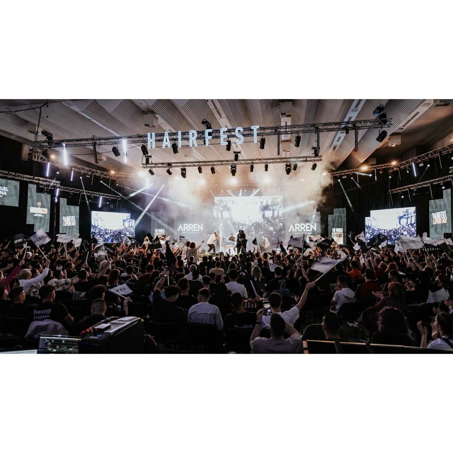 FARCOM PROFESSIONAL Sponsor for the 3rd consecutive year at the largest educational hairdressing and barbering festival HAIRFEST EXPERIENCE