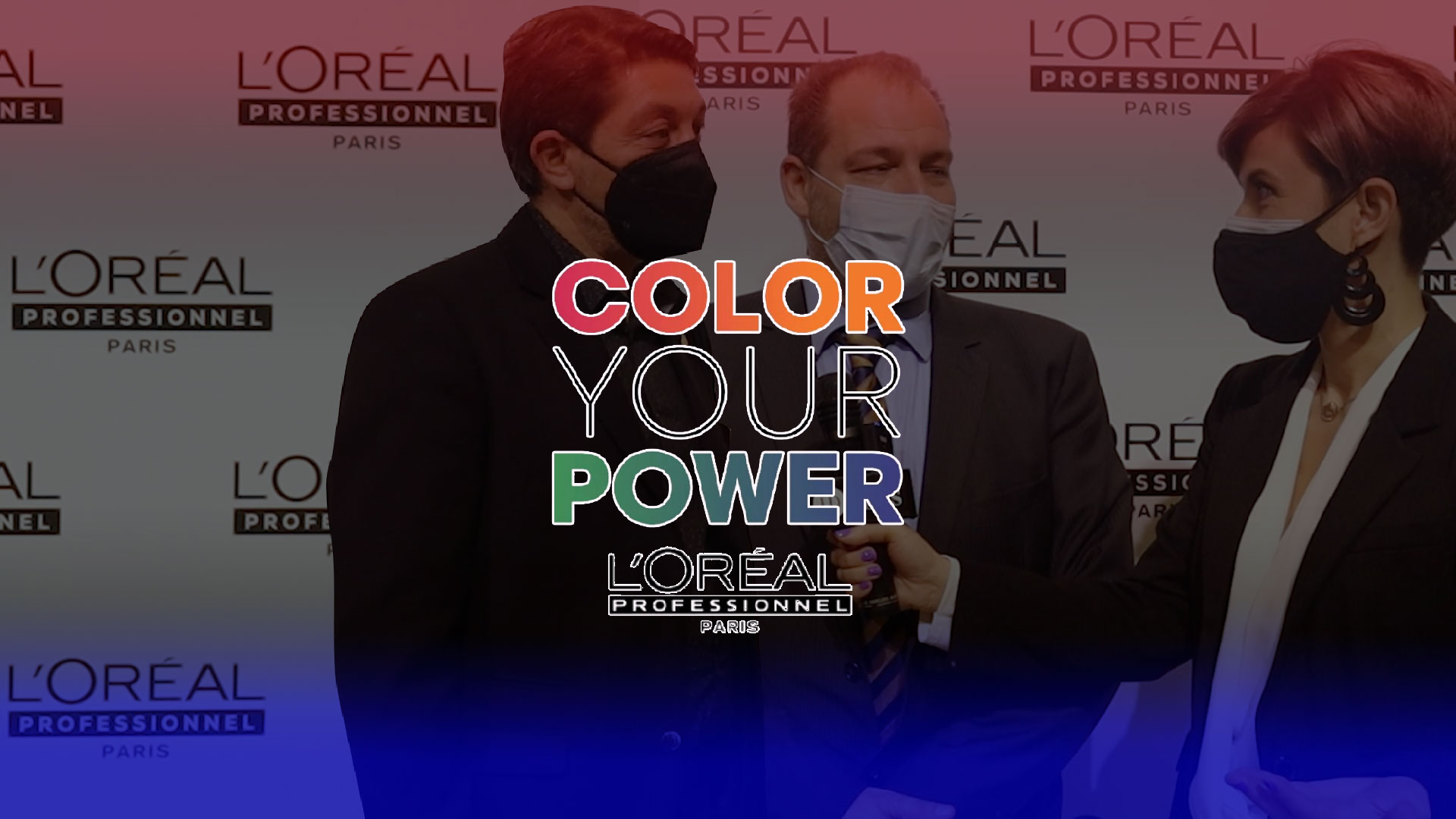 Άγγελος Αθανασόπουλος & Νίκος Κεφάλας - Color Your Power Masterclass by L’Oreal Professionnel Paris