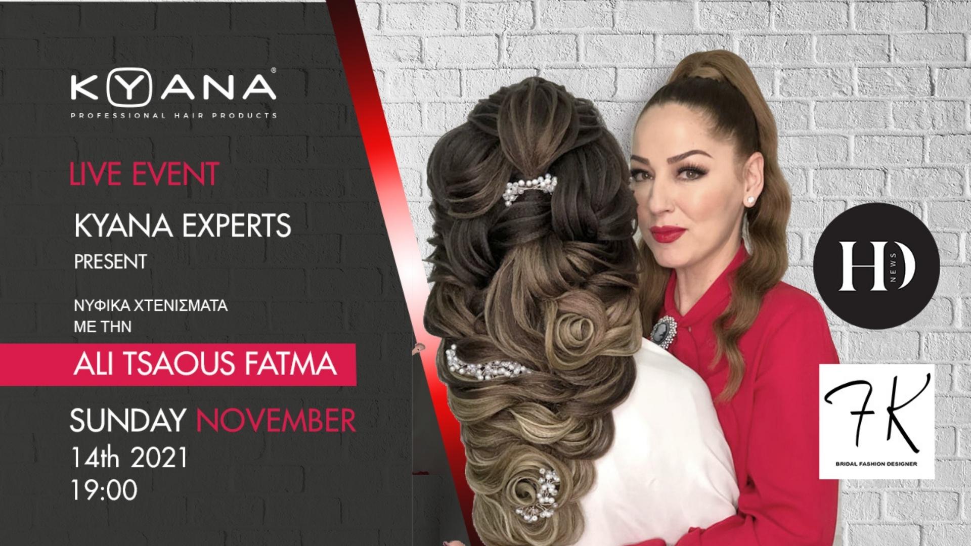 KYANA Bridal Hairstyle by FATMA