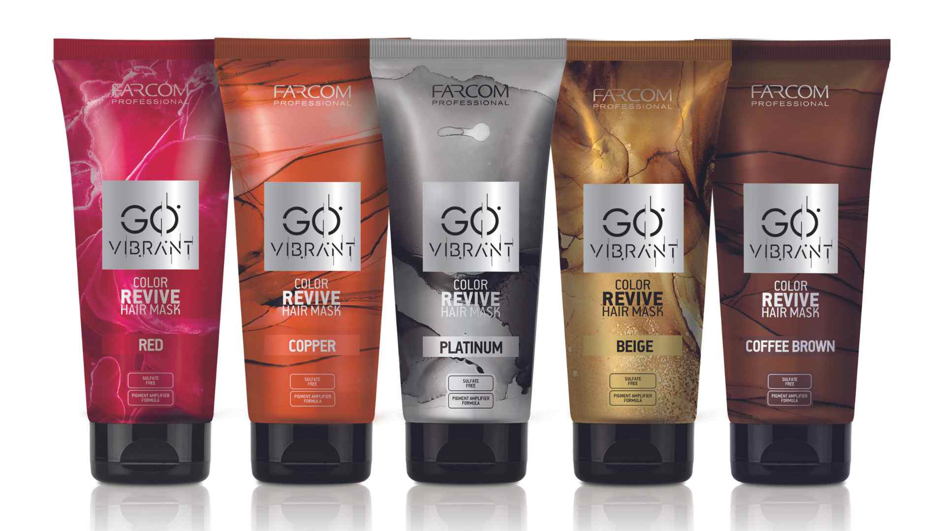 Η Farcom Professional λανσάρει τις Go Vibrant Color Revive Masks
