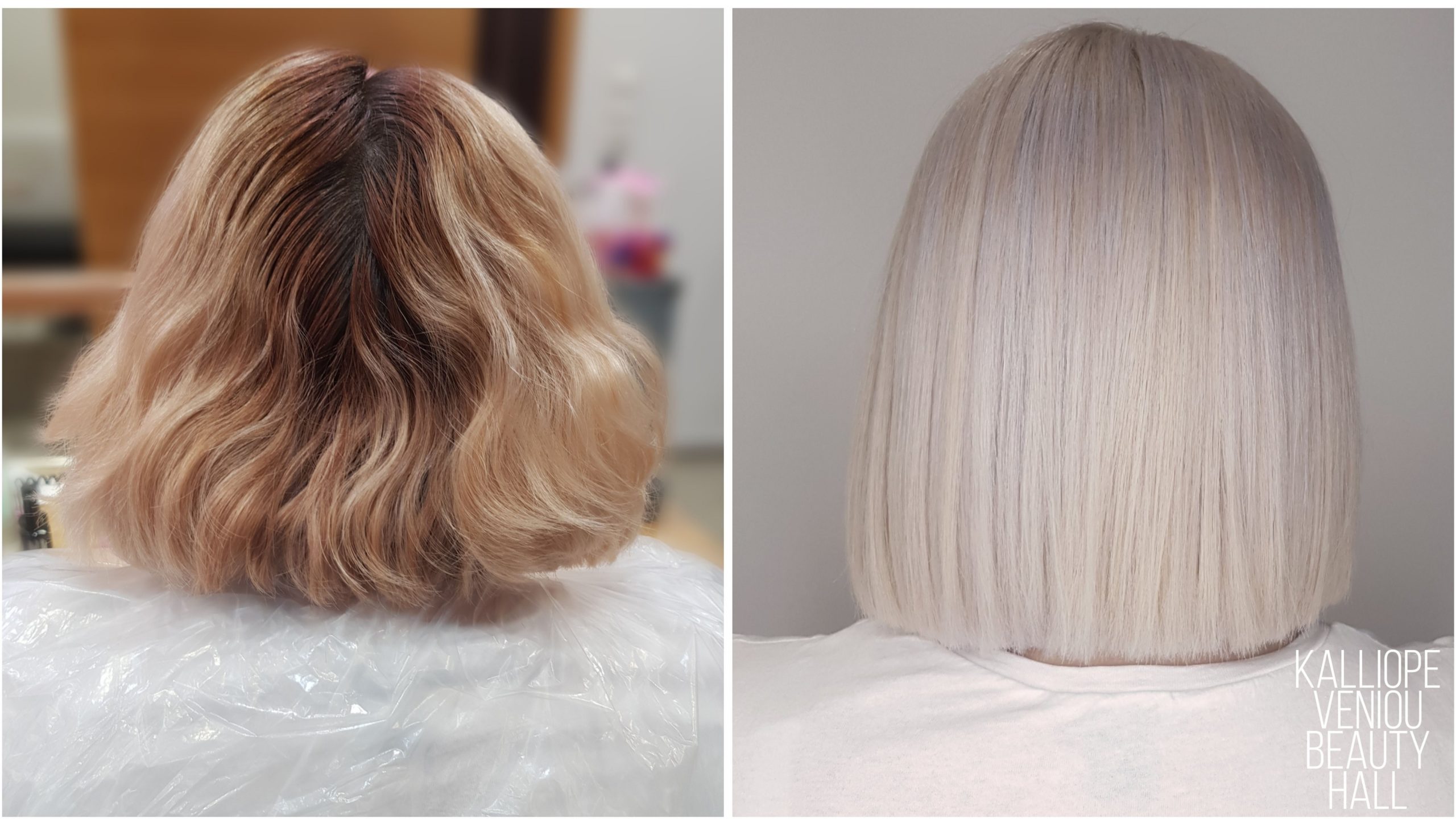 You want blonde hair? That's the only way!