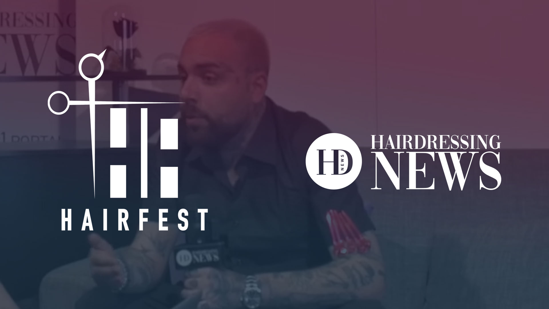 Ο Μάνος Χατζηανέστης στο HAIRFEST EXPERIECE